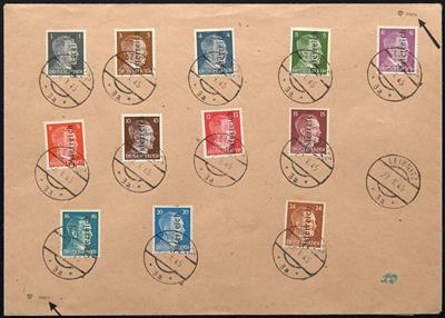 Poststück - Österr. 1945, - Francobolli