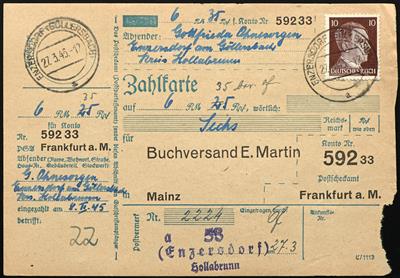 Poststück - Ostmark 1945 Niederösterreich - Briefmarken