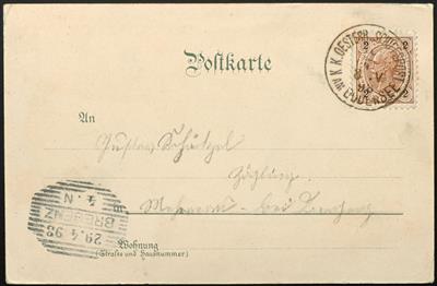 Poststück - Partie Poststücke Bodensee- Schiffahrt Österr. Monarchie bzw. Bayern, - Briefmarken