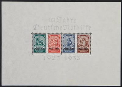 ** - D.Reich Block Nr. 2, - Briefmarken
