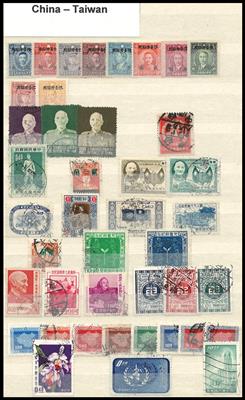*/gestempelt - Sammlung China, - Briefmarken