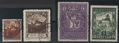 gestempelt/*/**/(*) - Sammlung Liechtenstein ca. 1912/73, - Briefmarken