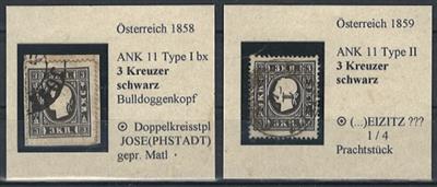 gestempelt/Briefstück - Österr. Nr. 11 I, - Stamps