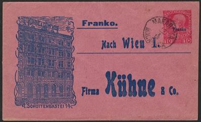 Poststück - Österr. 1914 Privatganzsache - Známky