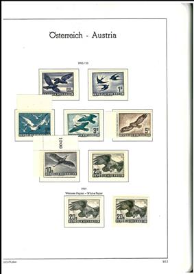 ** - Sammlung Österr. 1945/1980, - Stamps