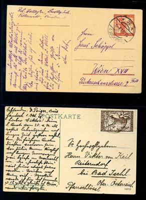 Österr. 1923 "KLAGENFURT 2/ 12.3.23-4/3c"OT-Stempel - Briefmarken und Ansichtskarten