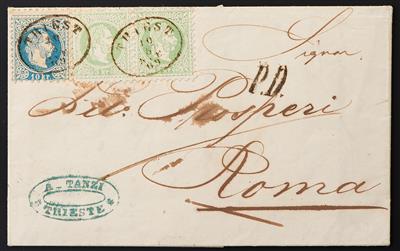 Österr. Ausgabe 1867 - Nr. 36I - Briefmarken und Ansichtskarten