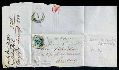 Österr. Abstempelungen Ausg. 1850, - Briefmarken und Ansichtskarten