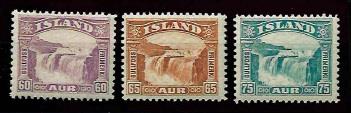 ** - Island Nr. 153/55 - gute Erh., - Briefmarken und Ansichtskarten