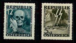 ** - Blitz/Totenkopf, - Briefmarken und Ansichtskarten