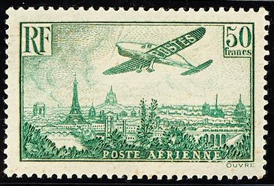 ** - Frankreich 1936 Flugpost-Serie komplett, - Známky