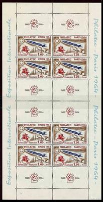 ** - Frankreich 1964 Philatec-Kleinbogen - Stamps