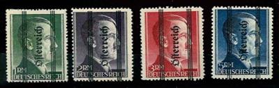 ** - Österr. 1945 - Nr. 693I/96I (Grazer Markwerte fett - Briefmarken und Ansichtskarten