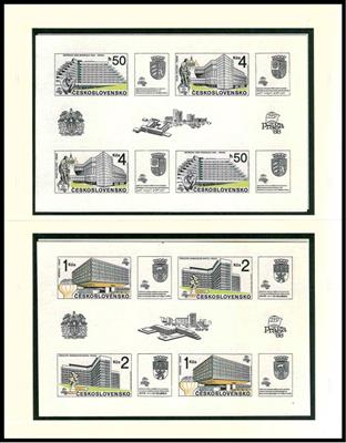 **/* - Sammlung Tschechosl. ab 1945 mit etwas Protektorat, - Stamps
