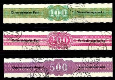 gestempelt - 1948 Verrechnungsmarken - Známky