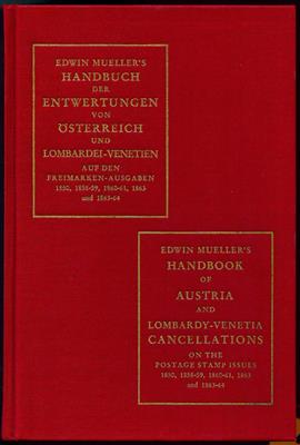 Ing. E. Müller: Handbuch der Entwertungen Österreich und Lombardei/Venetien 1850/1864, - Stamps