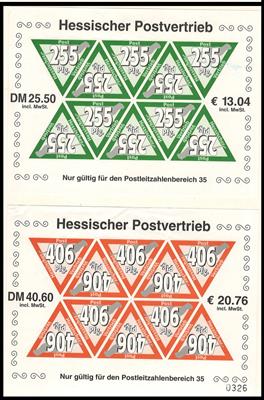 Poststück/* - Sammlung Privatmarken - Briefmarken und Ansichtskarten