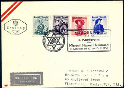 Poststück - Partie FDCs und Ersttagsbriefe/Karten Trachten II, - Francobolli