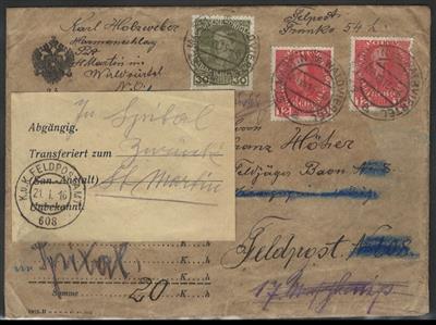 Poststück - WALDVIERTEL - Briefmarken und Ansichtskarten