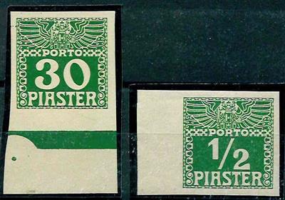 **/(*) - Österr. Post in d. Levante Porto Nr. 7byU (**), - Briefmarken und Ansichtskarten