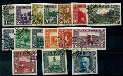 Bosnien gestempelt - 1906 Freimarken - Briefmarken und Ansichtskarten