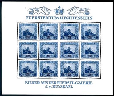 ** - Liechtenstein Nr. 326/28 im Bogensatz, - Briefmarken