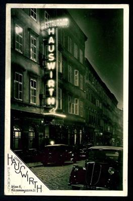 Partie AK meist Wien V./VI. - u.a. Hotel Münchnerhof - Gewerkschaftshaus der Eisenbahner, - Francobolli