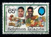 gestempelt - 1991 Salomonen Gesundheitsförderung - Stamps