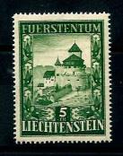 Liechtenstein ** - 1952 Vaduz 5 Franken - Briefmarken