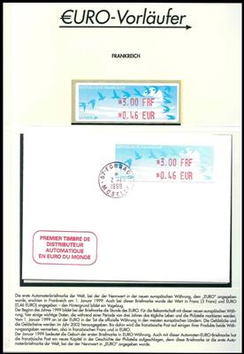 Motive Sammlungen **/Poststück - "Euro-Vorläufer"sehr - Briefmarken