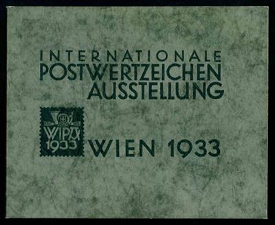 Poststück - Blockmappe zum WIPABLOCK, - Briefmarken