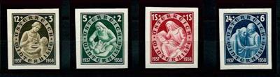 ** - Österr. Nr. 642U/45U (Winterhilfe 1937), - Stamps