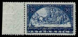 ** - WIPA Faser vom linken Bogenrand, - Stamps