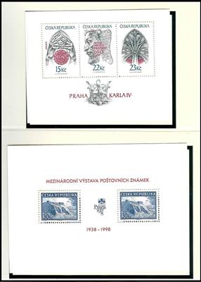 **/gestempelt - Partie modernes Tschechien mit Slowakei, - Briefmarken