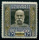 * - Österr. Monarchie - 10K 1908 *, - Briefmarken