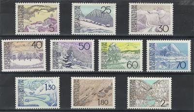 **/*/gestempelt - Partie meist modernes Liechtenstein, - Briefmarken