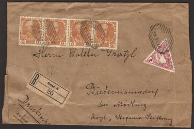 Partie Postsstücke Österr. ab Monarchie - u.a. div. Karten zur Muttertagsfeier - Olympiafonds etc., - Briefmarken