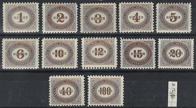 */gestempelt - Porto Nr. 22B/33B, - Stamps
