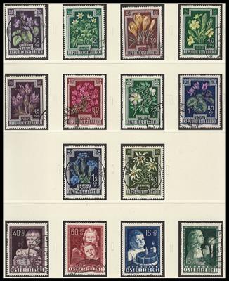gestempelt - Sammlung Österr. 1945/1972, - Stamps