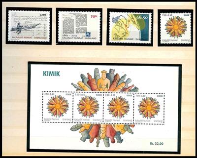** - Sammlung Grönland 1938/2011, - Briefmarken