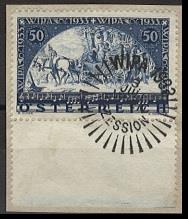 Briefstück - WIPA glatt vom BOGENUNTERRAND - Briefmarken