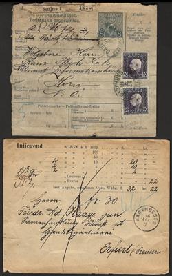 Poststück - 14 div. meist Österr. Feldpostbrfe. tls. nach Belgrad, - Briefmarken