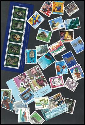 ** - Partie FRANKATURWARE moderne Schweiz, - Stamps