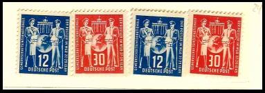 ** - Sammlung DDR 1949/1990, - Známky
