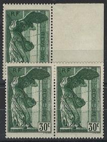 ** - Frankreich Nr. 359/60 drei - Briefmarken