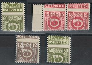 ** - Österr. 1945, - Briefmarken