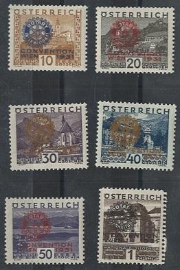 ** - Österr. Rotarier (1 S sign.), - Briefmarken