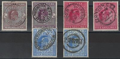 gestempelt - Großbrit., - Stamps