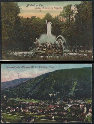 Ansichtskarten Poststück - 1900/30 Partie