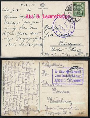 Poststück - D. Feldpostbelege I. WK, - Briefmarken